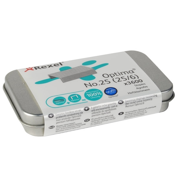 Boîte de 3600 agrafes Optima 25