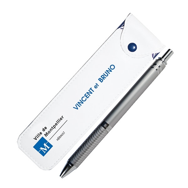 Etui stylo simple personnalisé