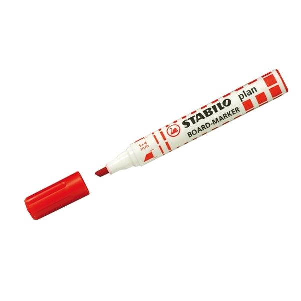Marqueur rouge Stabilo Plan 643
