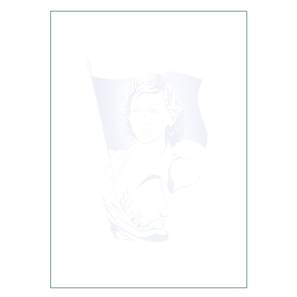 Ramette Marianne tramée bleu