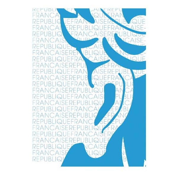 Papier sécurisé - Fond de page Marianne sécurisé - Vignette 2