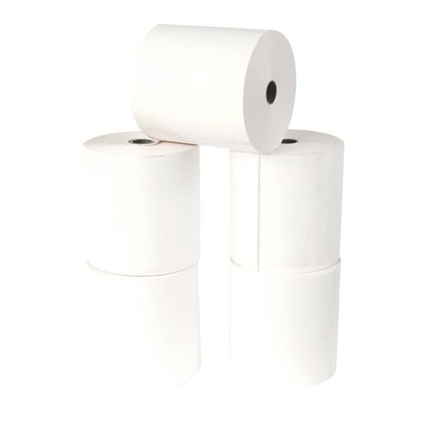 Lot de 5 bobines papier thermique Exacompta 80x70x12