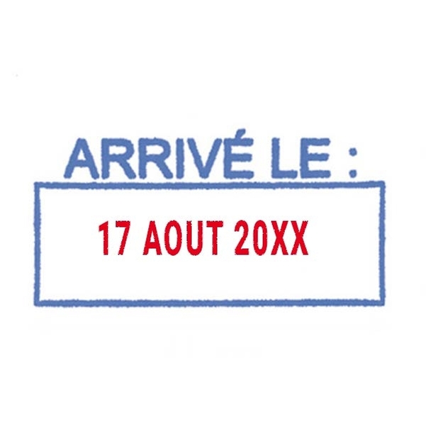 Empreinte dateur 1 ligne sans cadre - Vignette 2
