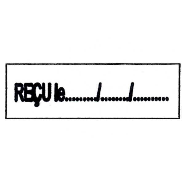 Timbre bois 1 ligne avec cadre