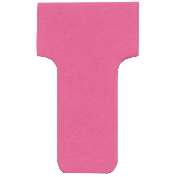 100 fiches en T Rose - Indice 1