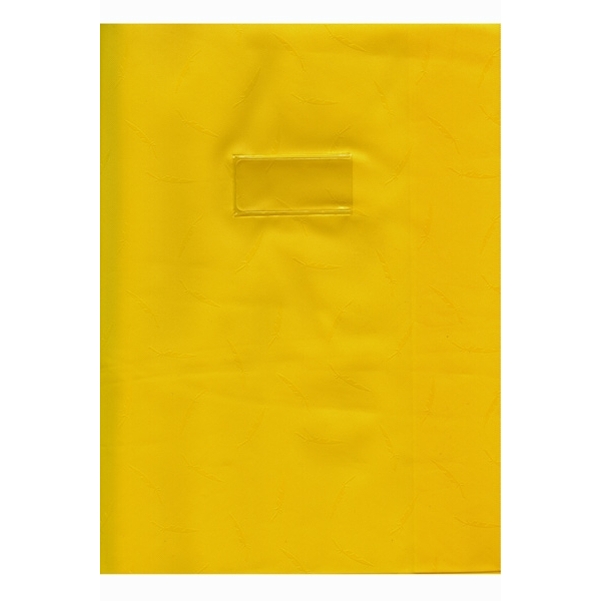 10 Protège-cahiers jaune A4