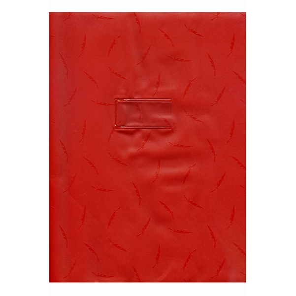 10 Protège-cahiers rouge A4