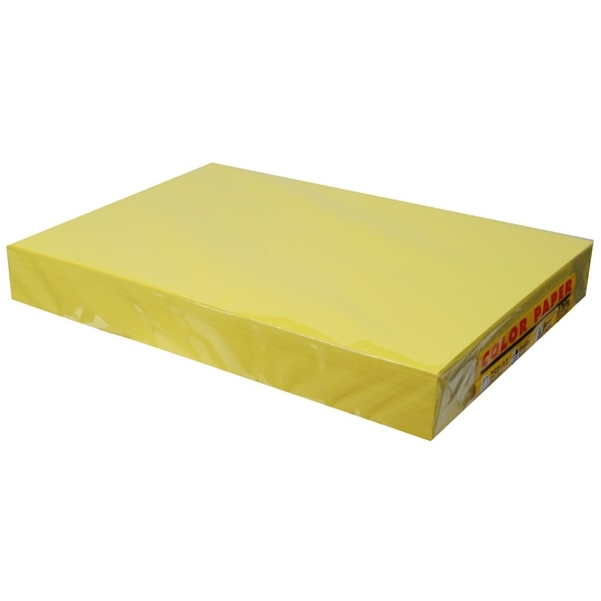 Papier A4 120g jaune intense
