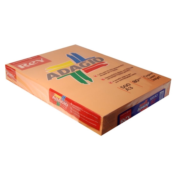 Ramette papier A3 80g nectarine