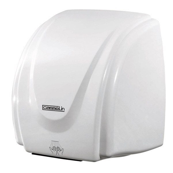 Sèche mains en ABS blanc
