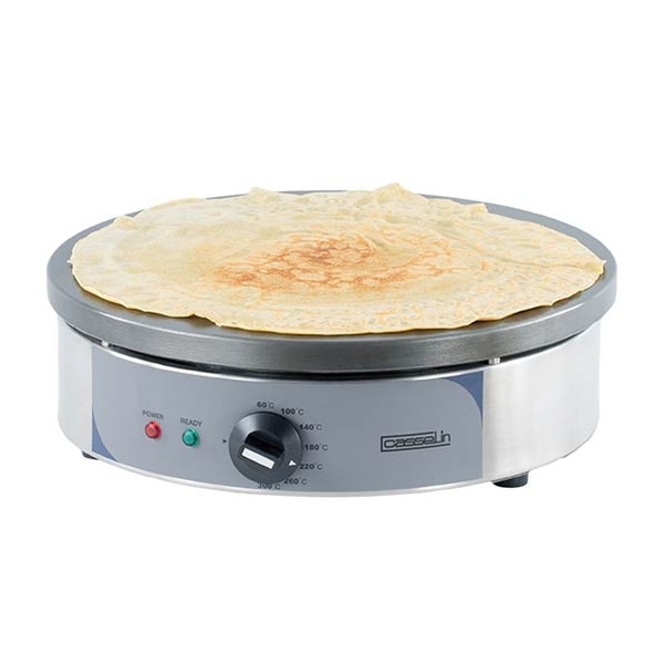 Crêpière ronde en fonte Ø350 mm électrique
