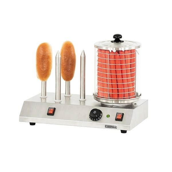 Appareil à hot-dog électrique 4 plots