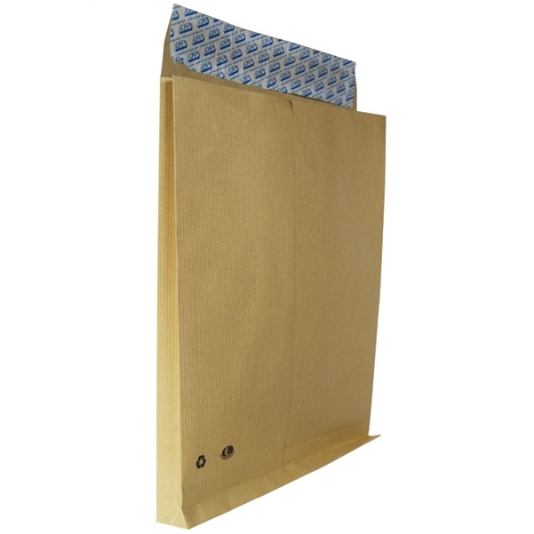 250 Sacs à soufflets format 24 en kraft