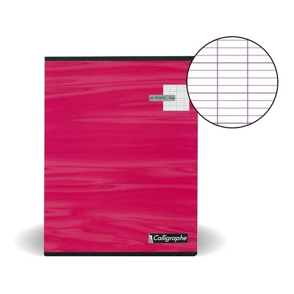 Cahier Calligraphe 17x22cm 90g 60p séyès