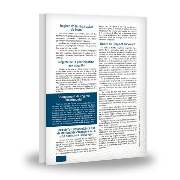 Formulaire informations sur le droit de la famille - Vignette 3