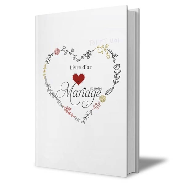 Livre d'or de mariage Nuptia