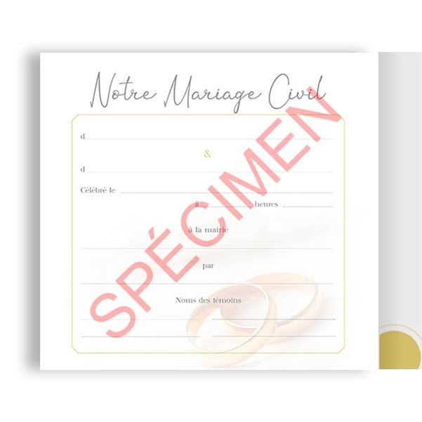 Livre d'Or Notre Mariage Notre Vie - Vignette 2