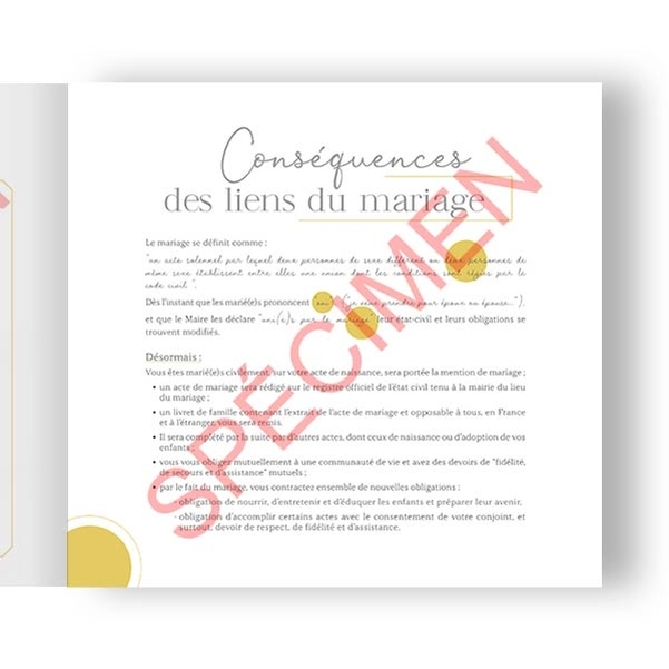Livre d'Or Notre Mariage Notre Vie - Vignette 3
