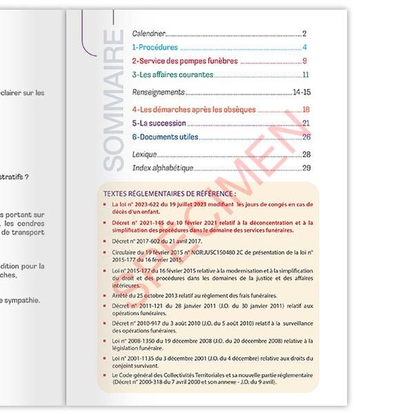 Guide du décès - Vignette 2