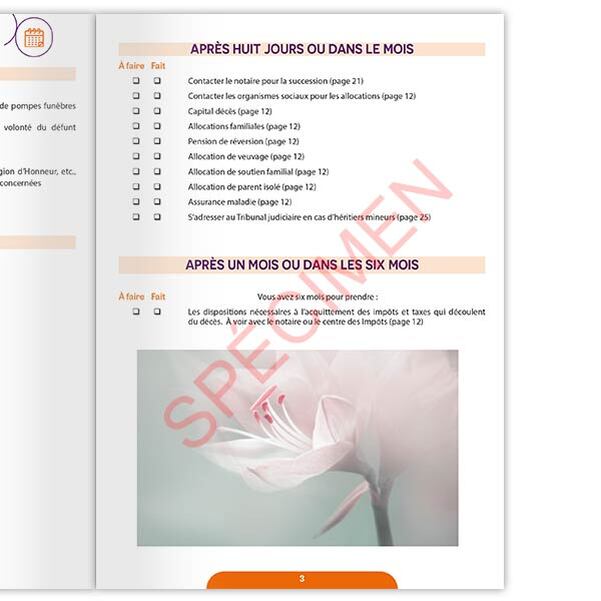 Guide du décès - Vignette 4