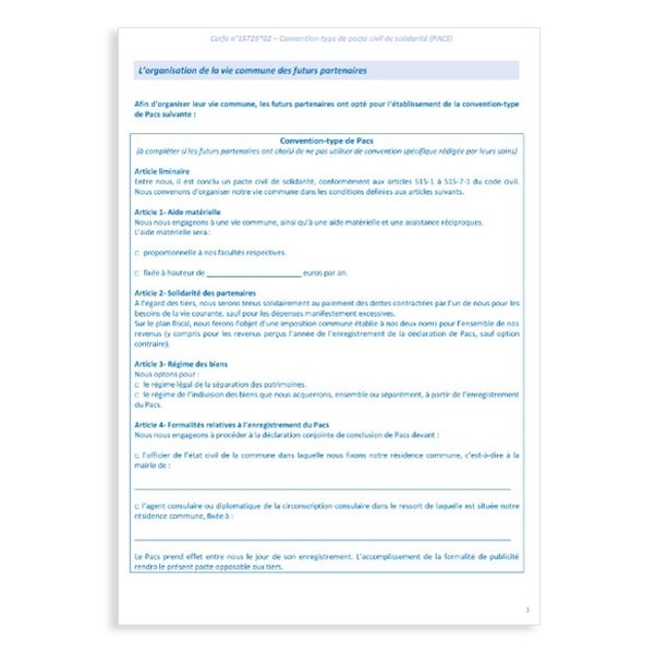 Convention Type pour PACS - Vignette 2