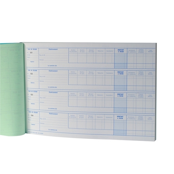 Carnet de quittances de taxe de séjour - Vignette 2