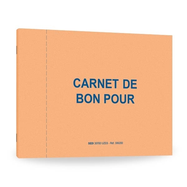 Carnet "Bon pour..."