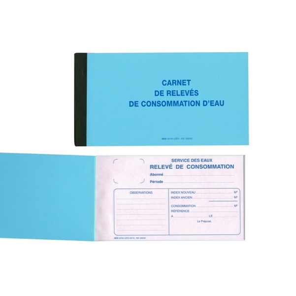 Relevé de compteur d'eau par le fontainier