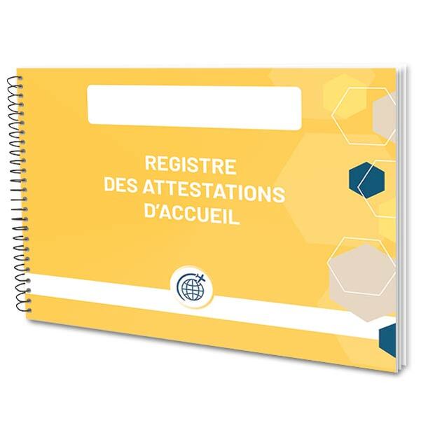 Registre des attestations d'accueil
