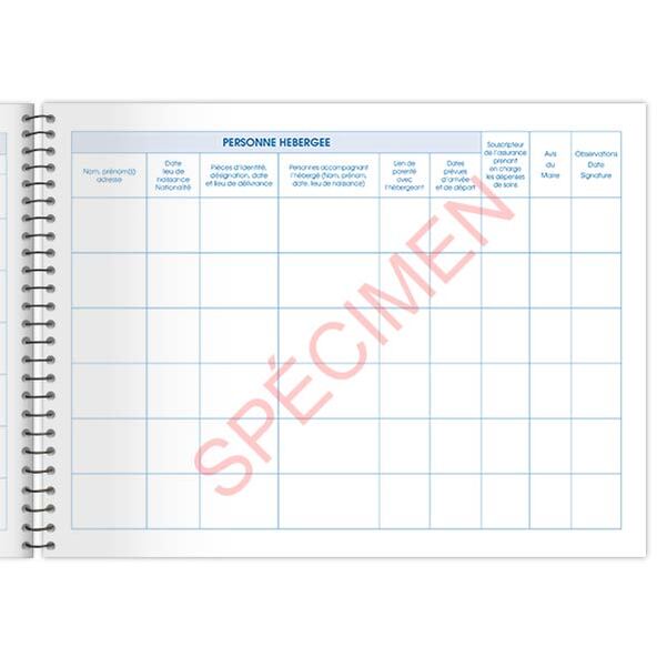 Registre des attestations d'accueil - Vignette 3