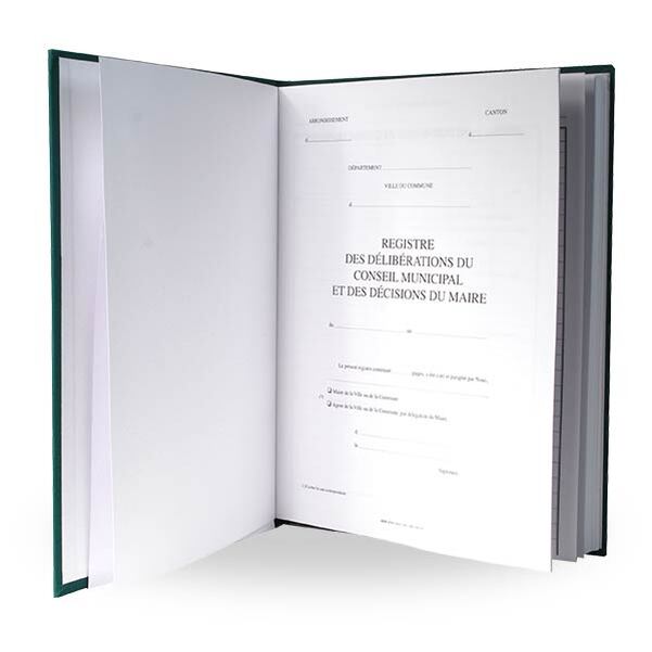 Registre des délibérations du conseil municipal manuscrit - Vignette 2