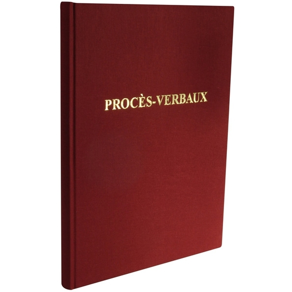 Registre des procès verbaux de scéance manuscrit