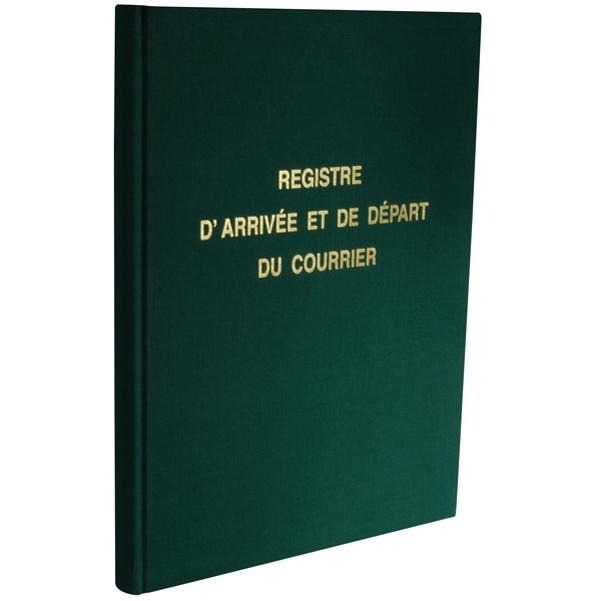 Registre d'expédition et de réception de courrier 200 pages