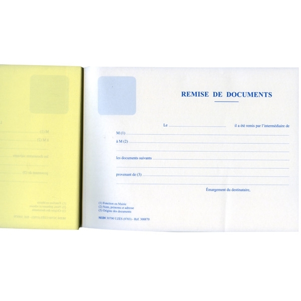 Remise de documents - Vignette 2