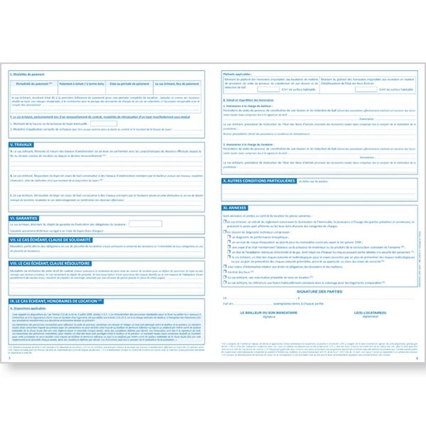 Contrat de location de logement nu - Vignette 2