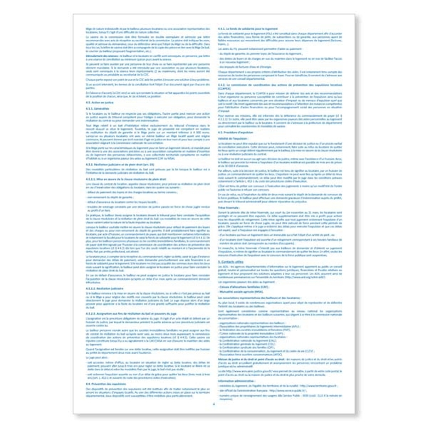 Notice d'information annexée aux contrats de location à usage de résidence principale - Vignette 4