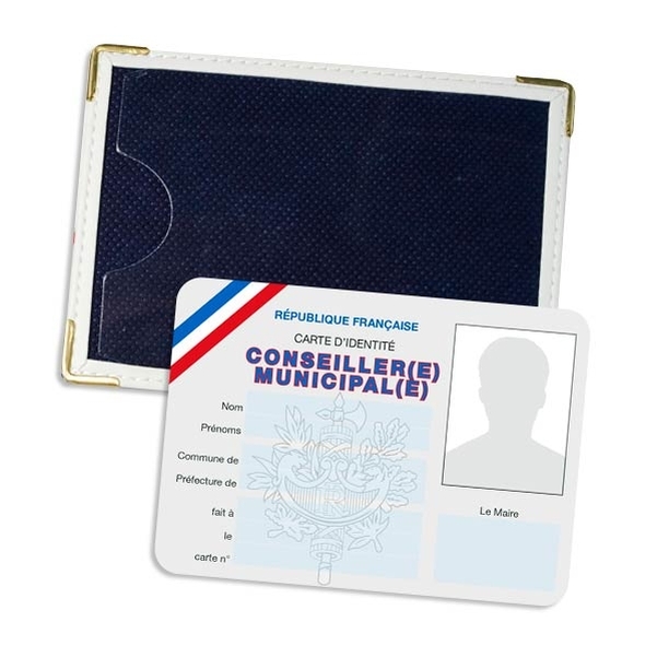 Carte identité de Conseiller Municipal avec étui nominatif - Vignette 5