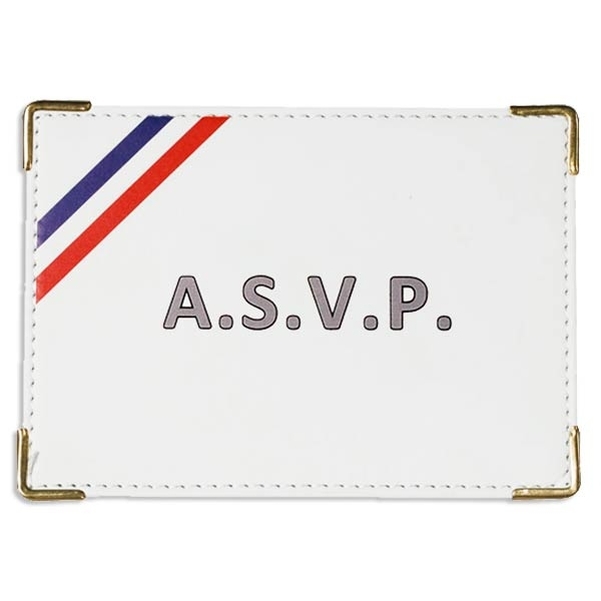 Carte A.S.V.P. avec étui nominatif - Vignette 4