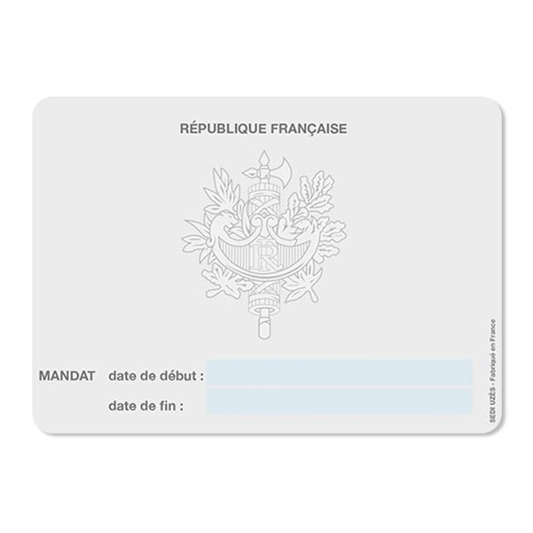 Carte identité Conseiller Communautaire avec étui cristal - Vignette 2