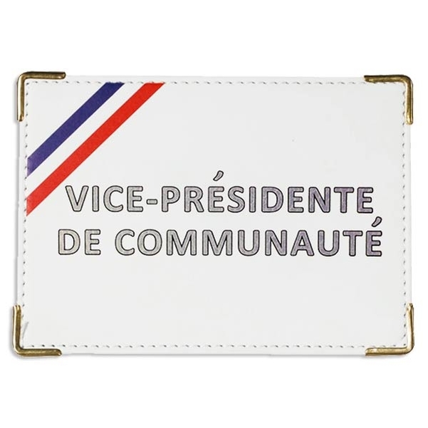 Carte identité de Vice-Présidente de Communauté avec étui nominatif - Vignette 4