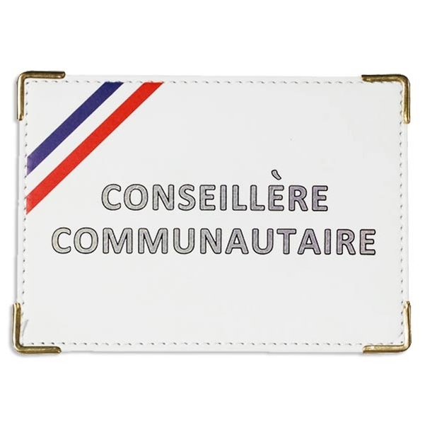 Carte identité de Conseillère Communautaire avec étui nominatif - Vignette 4