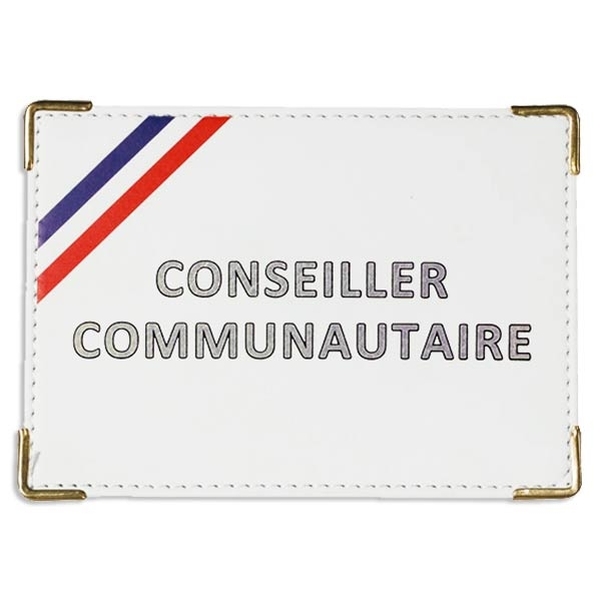Carte identité de Conseiller Communautaire avec étui nominatif - Vignette 4