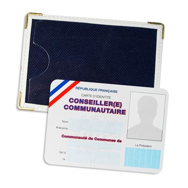 Carte identité de Conseiller Communautaire avec étui nominatif - Vignette 5