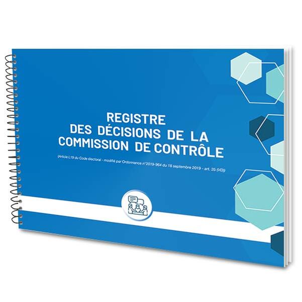 Registre des décisions de la commission de contrôle