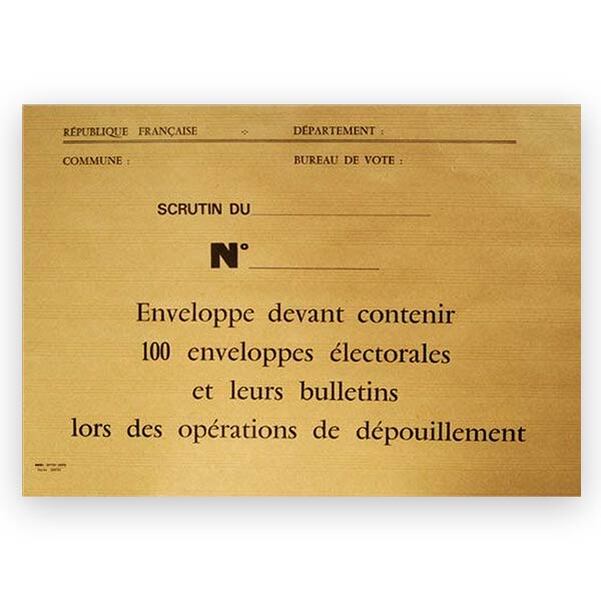 Enveloppe de centaine 40x28 cm - 120g