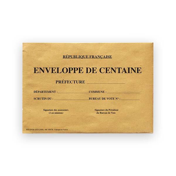 Enveloppe de centaine 32,4x22,9 cm - 90g