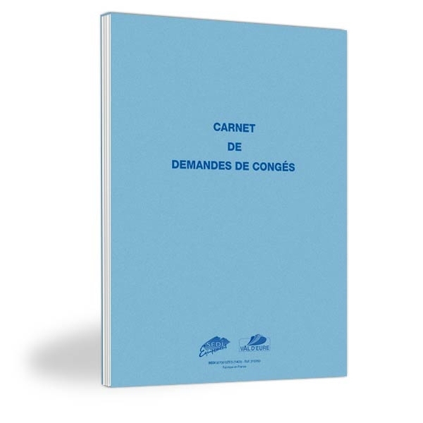 Demande de congés avec avis de congés