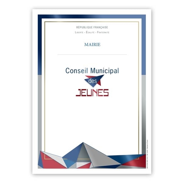Chemise pour le Conseil Municipal des Jeunes