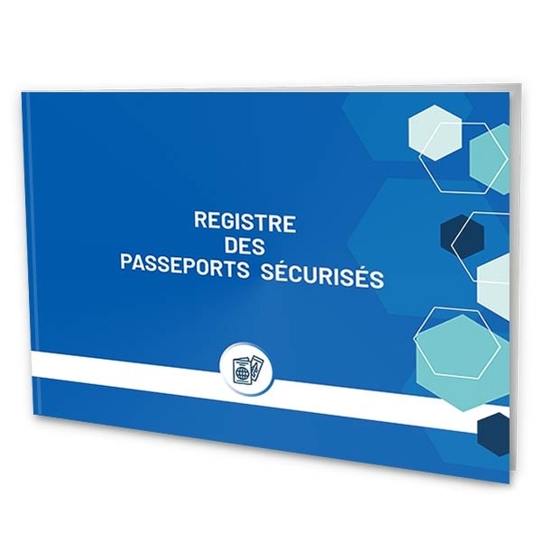 Registre pour passeports sécurisés 80 pages