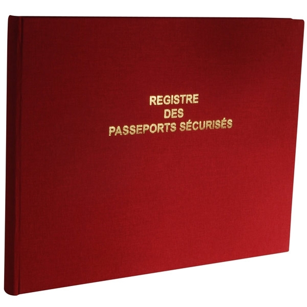 Registre pour passeports 148p.